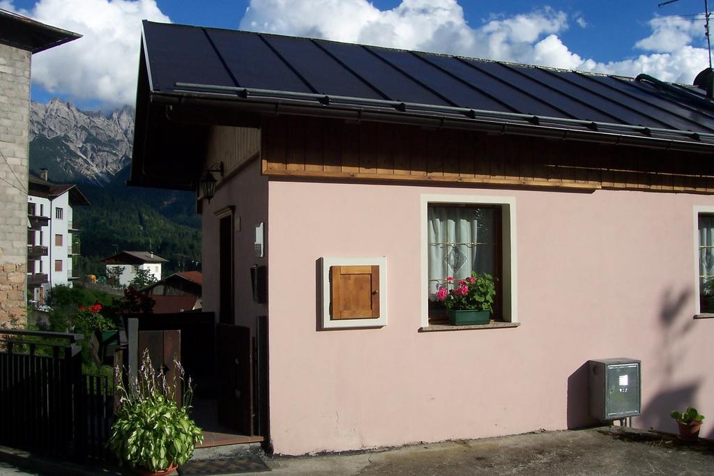 Fabbricato Indipendente Centro Leilighet Lozzo Cadore Eksteriør bilde